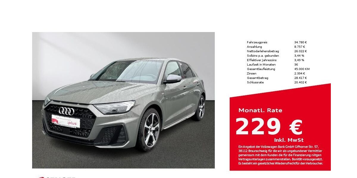 Audi A1 5.395 km 33.880 &euro; Bielefeld 33609