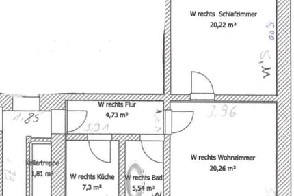 Wohnung mit garten 2 zimmer
