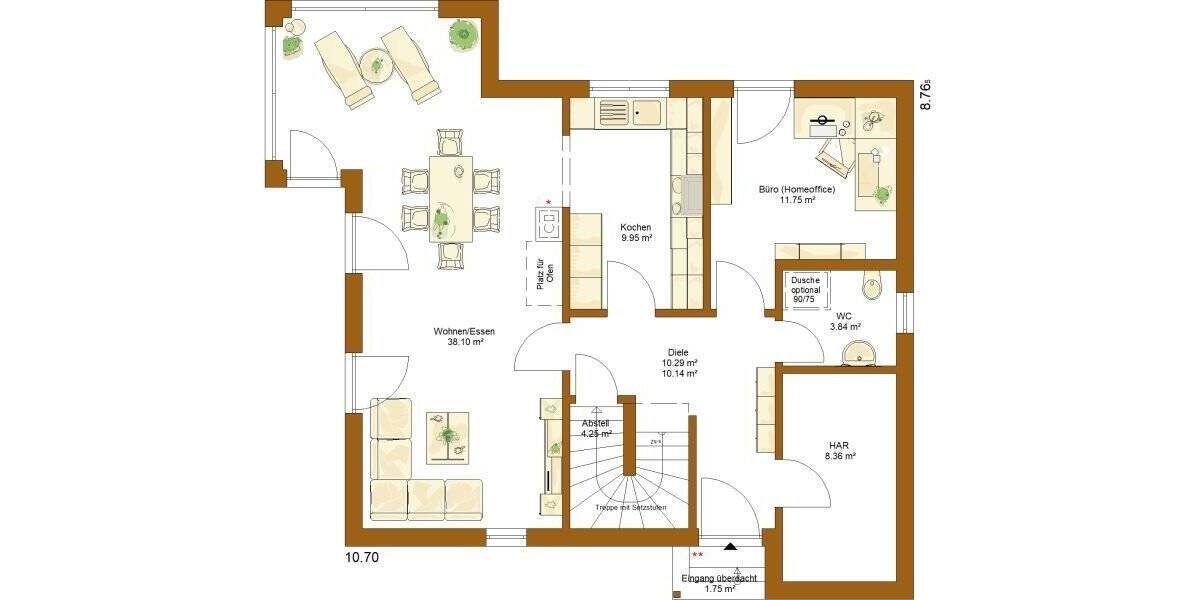 Einfamilienhaus Rimpar - 5 Zimmer, 156 m&sup2;, 593.000&euro; | Angebot:26643141