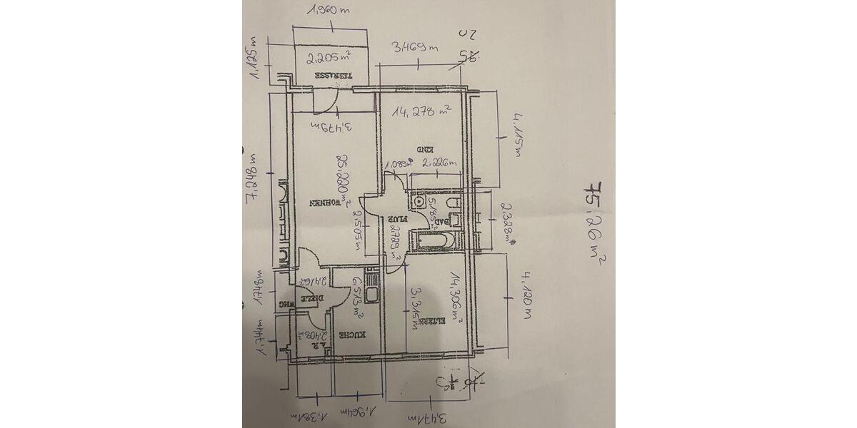 Erdgeschoßwohnung Vohenstrauß - 3 Zimmer, 75 m&sup2;, 198.000&euro; | Angebot:26030558