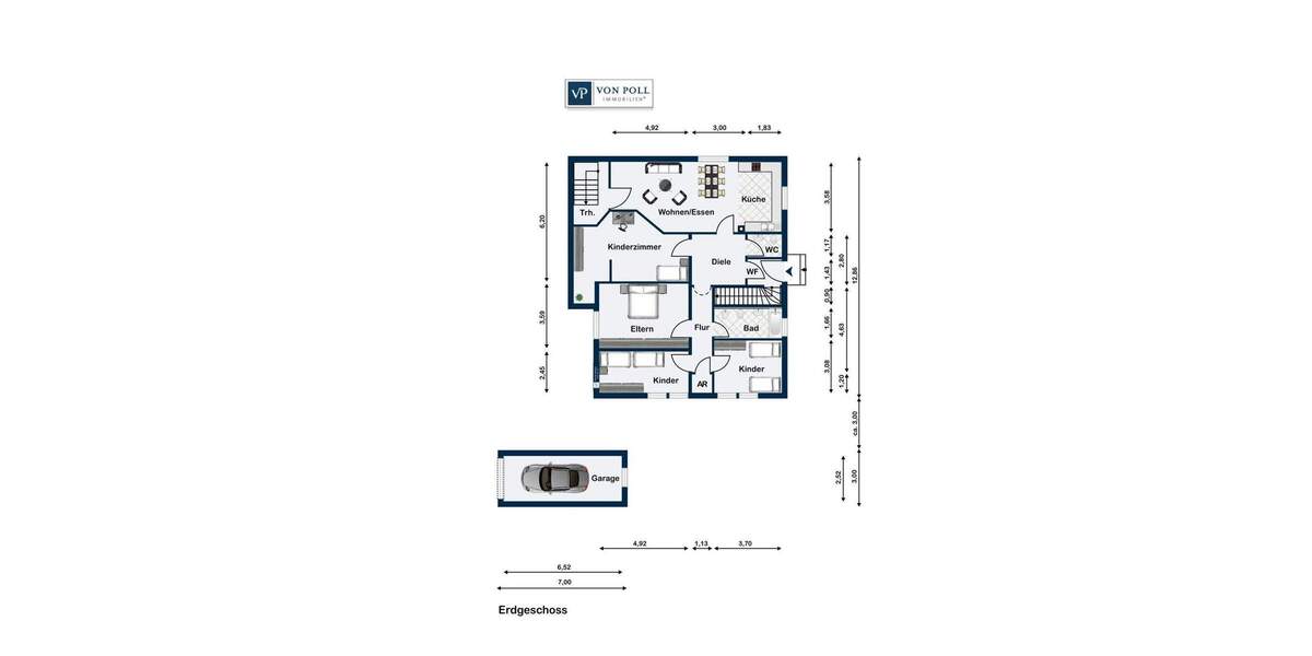 Einfamilienhaus Satteldorf / Gröningen Gröningen - 6 Zimmer, 170 m&sup2;, 459.000&euro; | Angebot:25897584