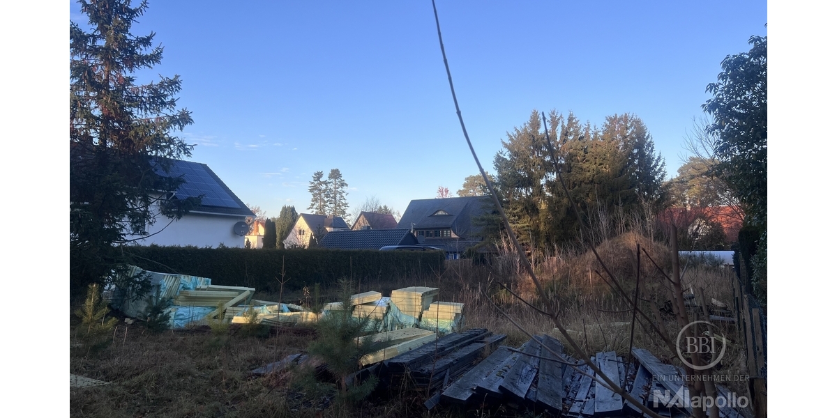 BAUGENEHMIGUNG INKLUSIVE! FREIES BAUGRUNDSTÜCK FÜR EIN MEHRFAMILIENHAUS MIT 4 WOHNEIHEITEN! - Grundstück Falkensee Falkenhain | Angebot:23739219