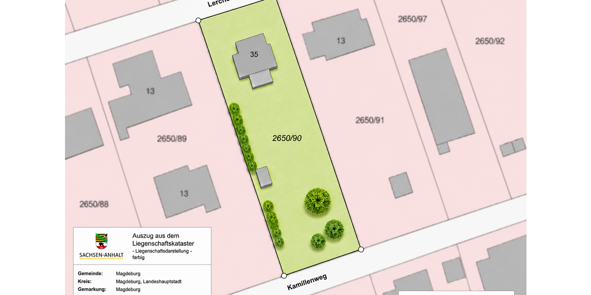 Grundstück Magdeburg Großer Silberberg - 182.000&euro; | Angebot:26815306