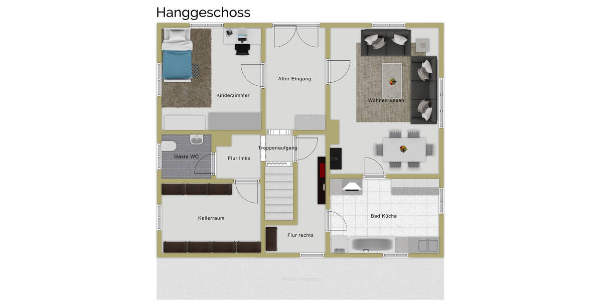 Einfamilienhaus Aulendorf - 4 Zimmer, 103 m&sup2;, 500.000&euro; | Angebot:25693441