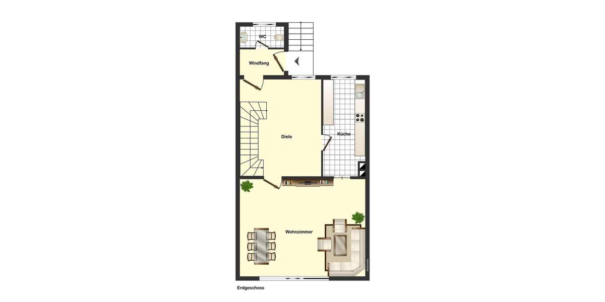 Reihenendhaus Letschin - 4 Zimmer, 110 m&sup2;, 95.000&euro; | Angebot:25667500