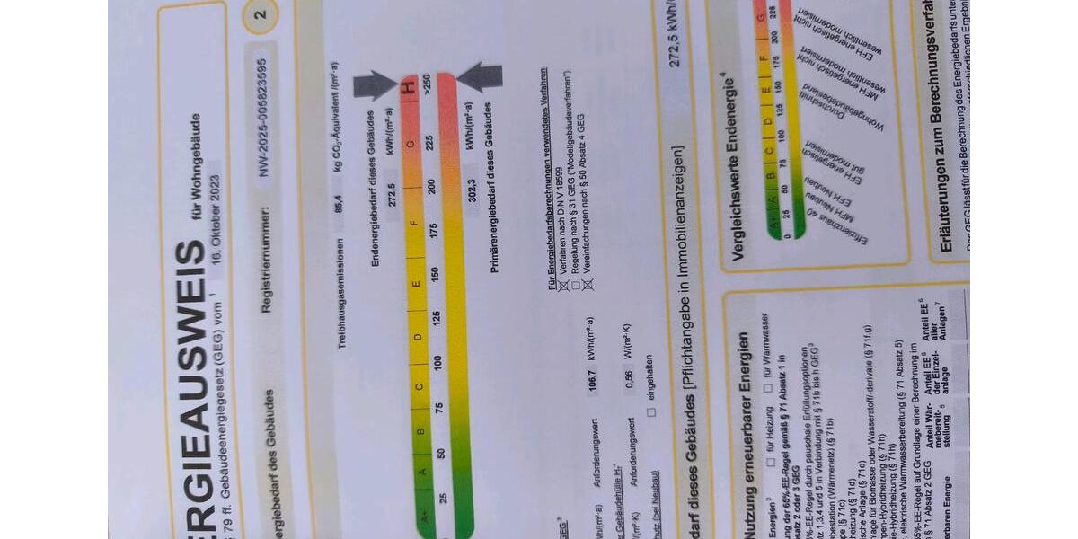 Doppelhaushälfte Bad Salzuflen - 4 Zimmer, 95 m&sup2;, 1.200&euro; | Angebot:26322820