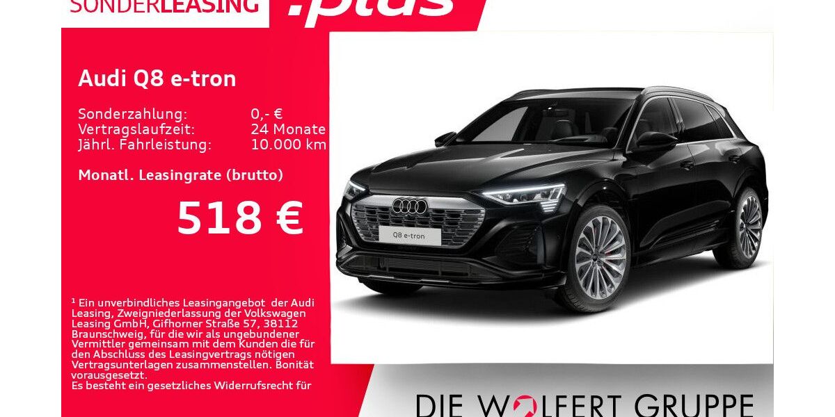 Audi Q8 e-tron 62.052 km 50.870 &euro; Großwallstadt 63868