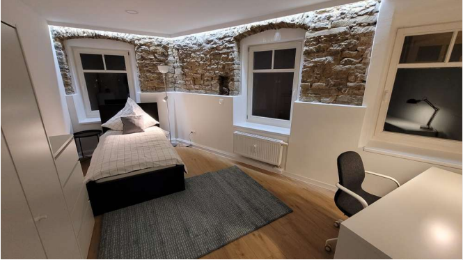 Etagenwohnung Ludwigsburg Eglosheim - 1 Zimmer, 14 m&sup2;, 470&euro; | Angebot:25365671