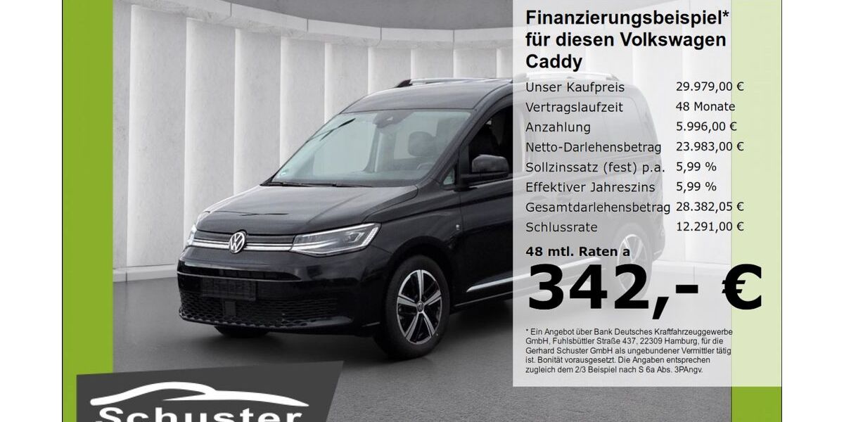 VW Caddy 15.602 km 29.479 &euro; Ruhstorf 94099