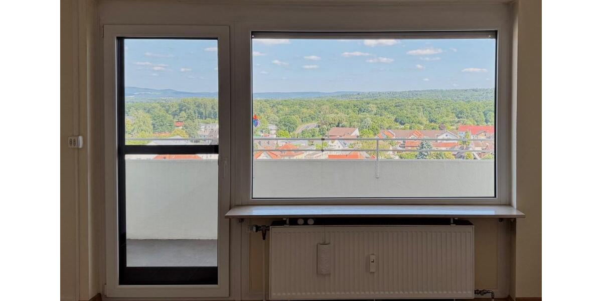 Zentrale 2-Zimmer-PANORAMA-Wohnung, Balkon, EBK, Garage zimmer