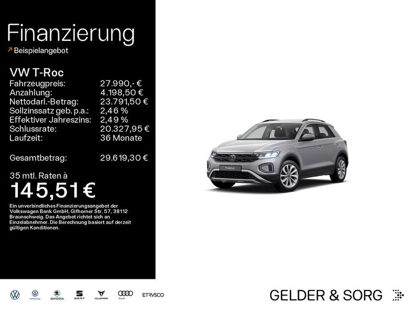 VW T-Roc 2.950 km 27.990 € Haßfurt 97437