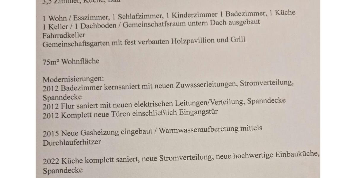 Erdgeschoßwohnung Lorch - 3.5 Zimmer, 75 m&sup2;, 172.000&euro; | Angebot:25767020