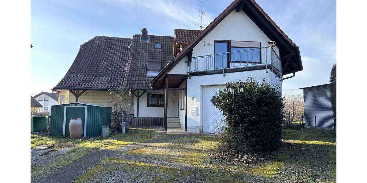 Einfamilienhaus Sinzheim- Müllhofen Müllhofen - 8 Zimmer, 184 m&sup2;, 370.000&euro; | Angebot:25397007