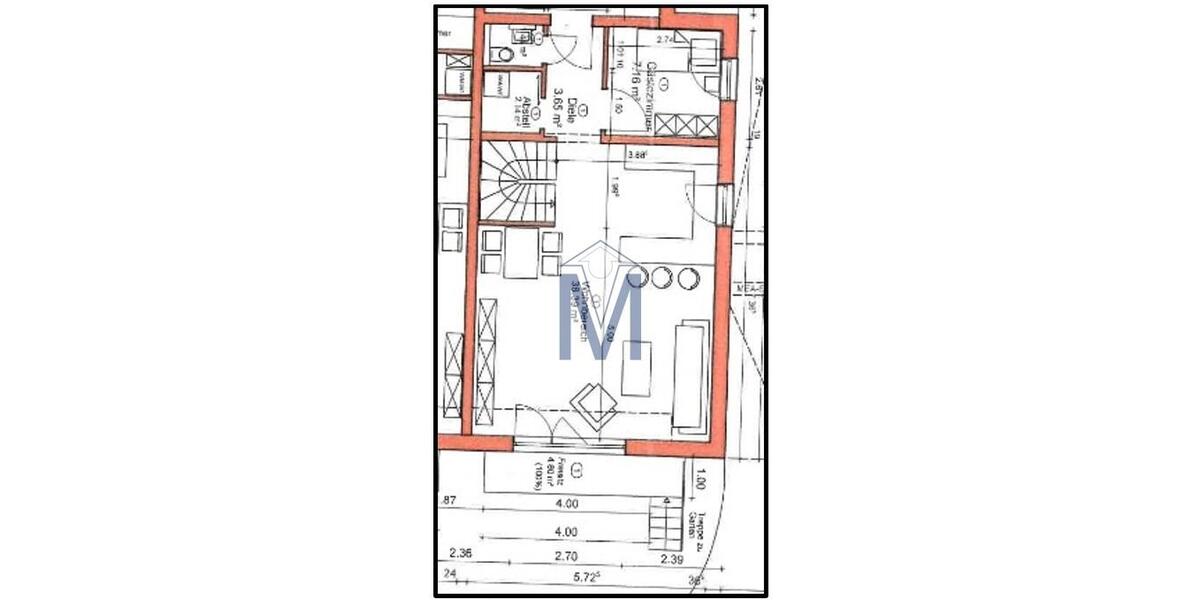 Maisonettenwohnung Ketsch - 3 Zimmer, 89 m&sup2;, 1.070&euro; | Angebot:25804644