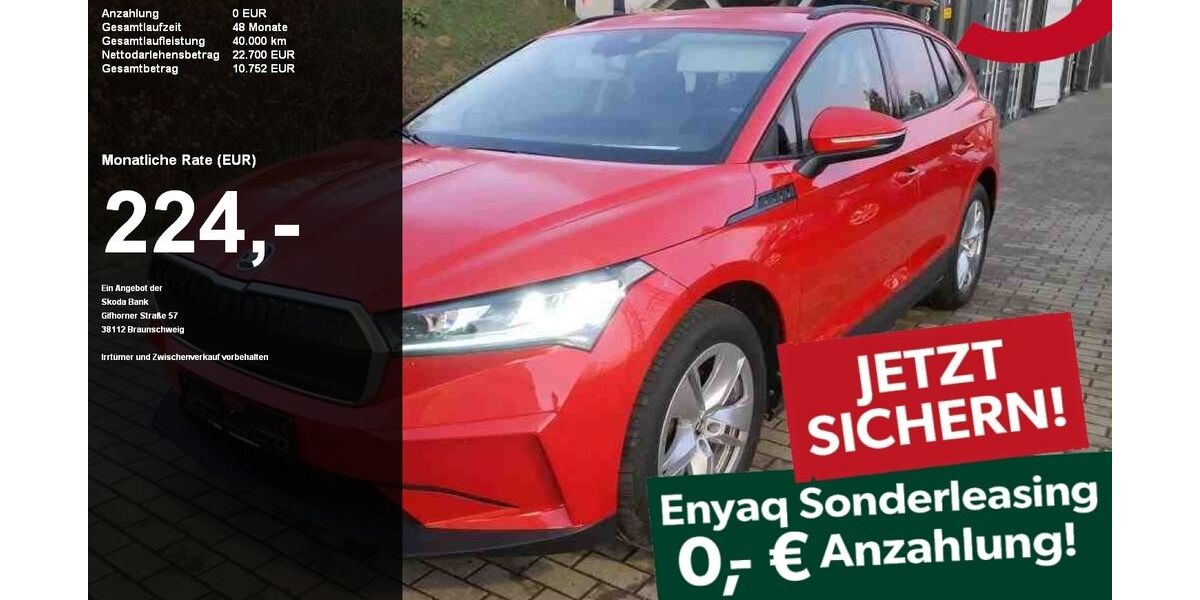 Skoda Enyaq 15.690 km 22.240 &euro; Wackersdorf 92442