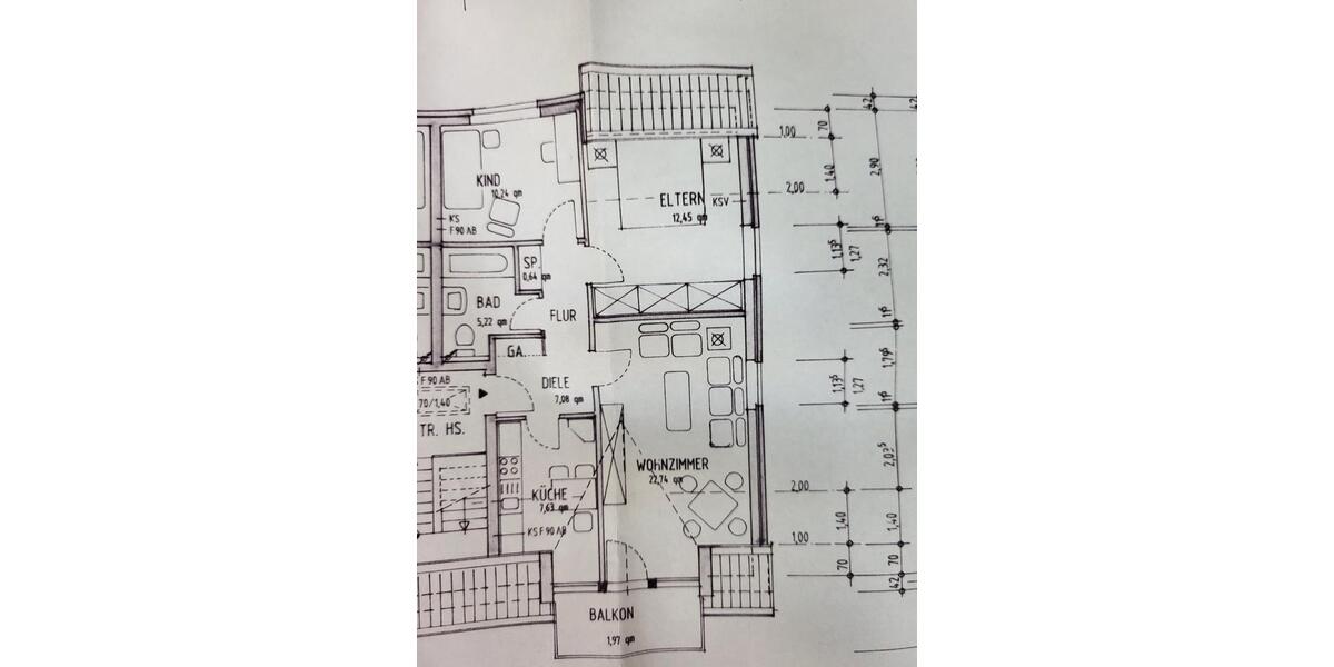 Dachgeschoßwohnung Herzogenrath - 3 Zimmer, 70 m&sup2;, 510&euro; | Angebot:26535326