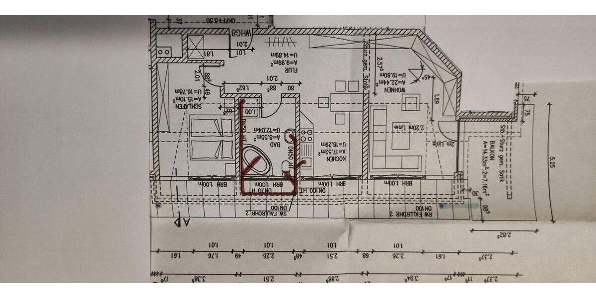 Etagenwohnung Wunstorf / O. T. Luthe Luthe - 2 Zimmer, 81 m&sup2;, 295.000&euro; | Angebot:25400165