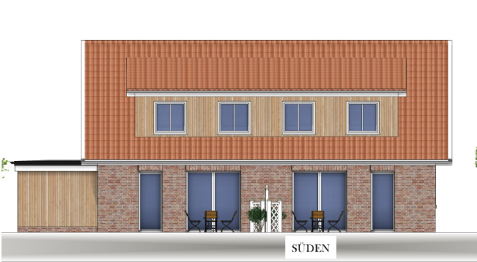 Moderne Neubau-Doppelhaushälfte (90 m²) nach KfW-70-Standard in L 3 zimmer