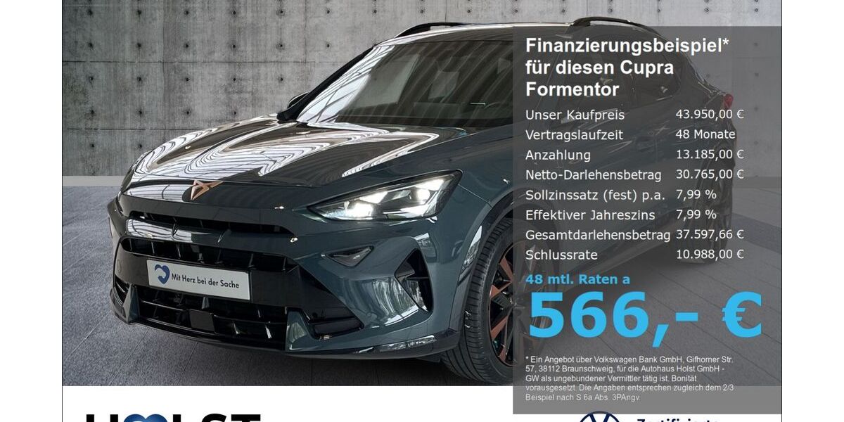 Cupra Formentor 16.981 km 43.950 &euro; Scheeßel 27383
