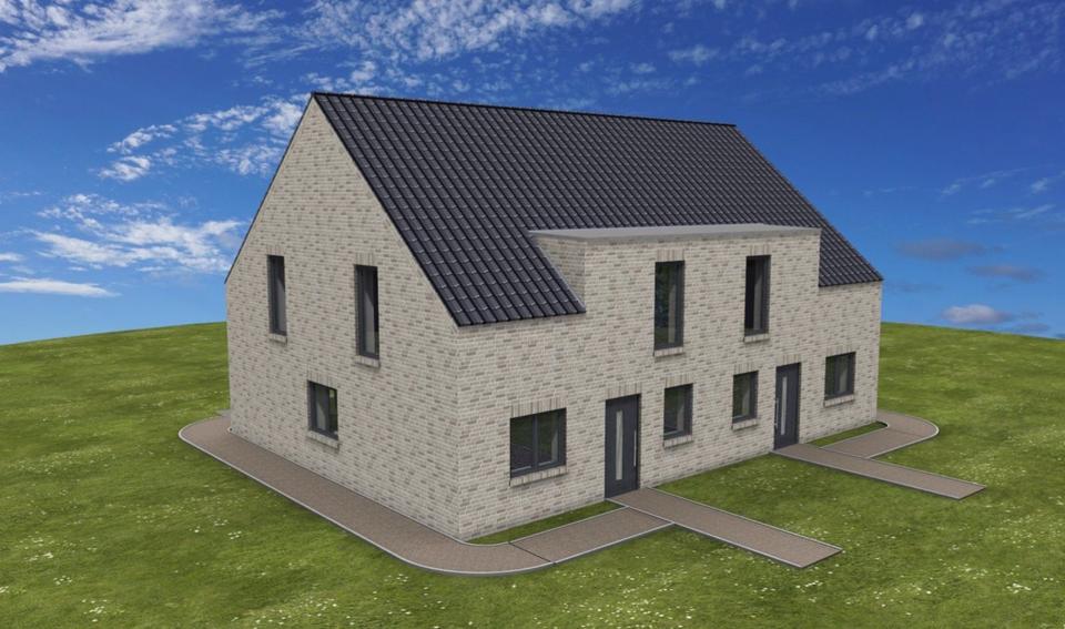 Doppelhaushälfte Melle - 4 Zimmer, 120 m&sup2;, 1.500&euro; | Angebot:25401660