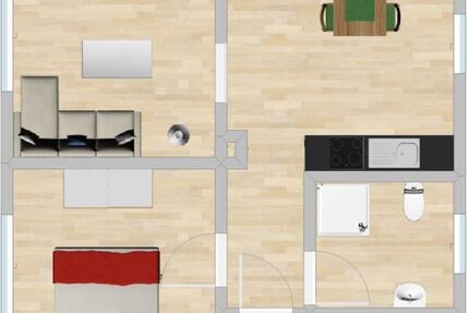 Wohnung Eppelborn - 2 Zimmer, 55 m&sup2;, 450&euro; | Angebot:25553133