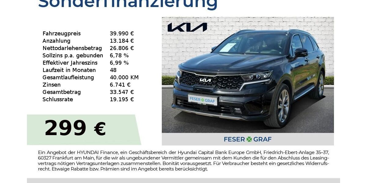 Kia Sorento 57.398 km 39.990 &euro; Roth 91154