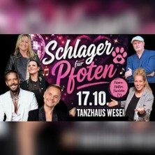 Schlager für Pfoten - mit Dirk Leandro, Sunny Hill, Sandra Maas u.v.a 17.10.2026 Tanzhaus Wesel