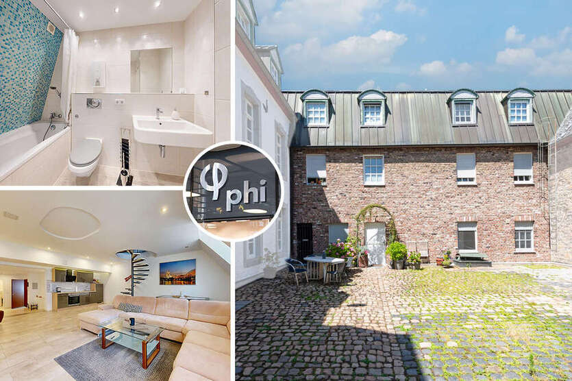 PHI AACHEN - Großzügige MaisonetteWohnung mit schönem Innenhof in bekannter Lage von Stolberg!
