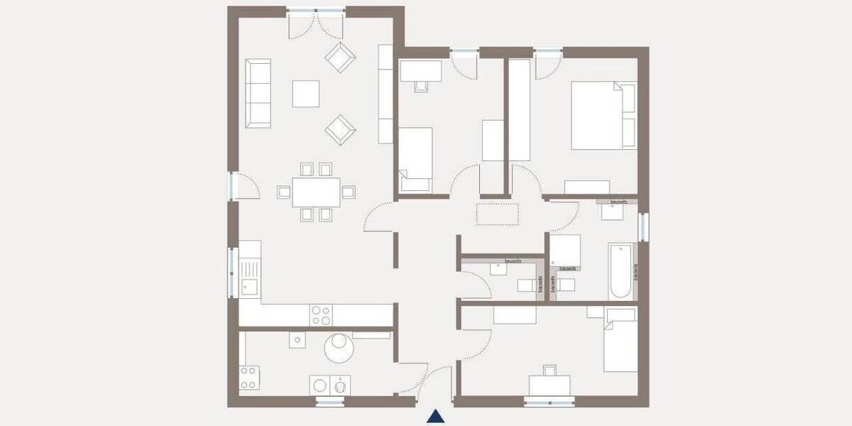 Bungalow Finsterwalde - 4 Zimmer, 116 m&sup2;, 304.009&euro; | Angebot:26028147