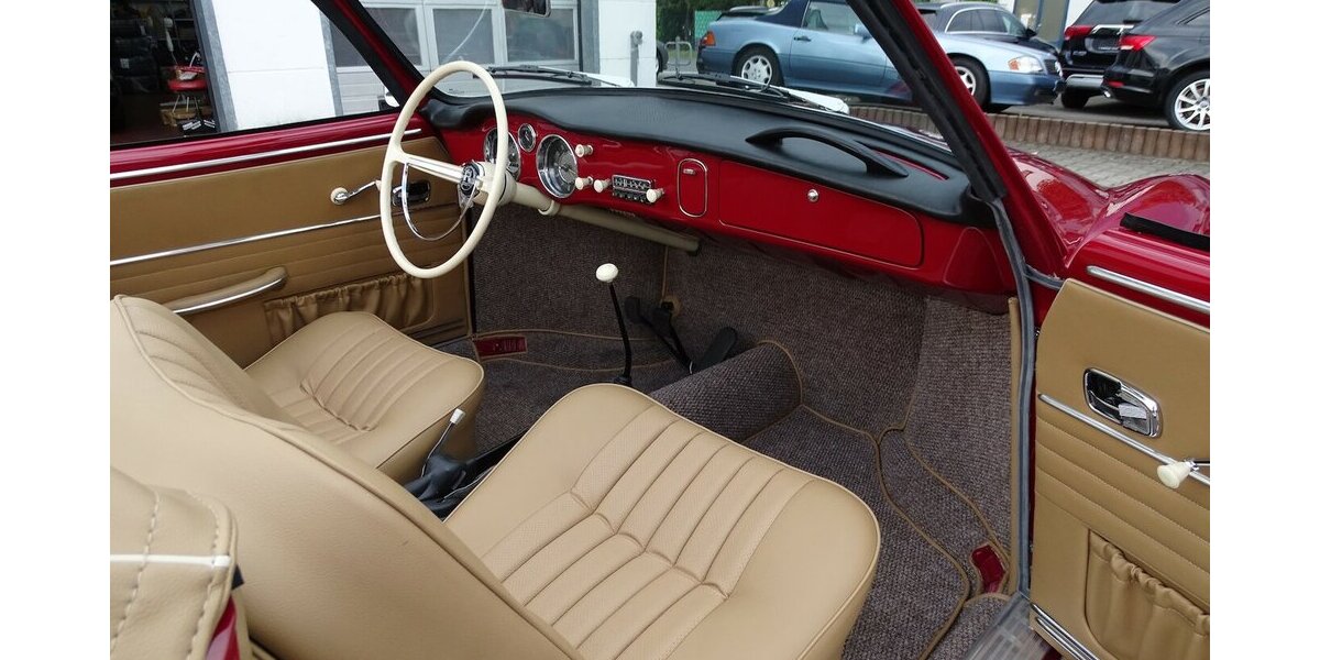 VW Karmann Ghia Cabrio vollständig restauriert 1.200 km 59.990 &euro; Rodgau 63110
