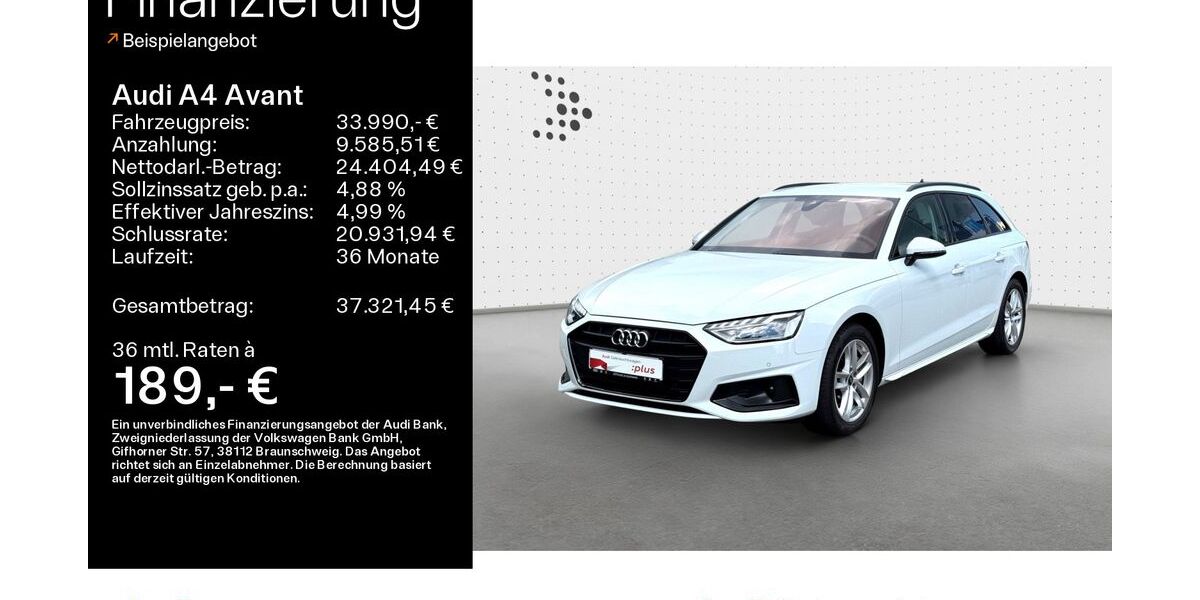 Audi A4 18.151 km 31.480 &euro; Hofheim 65719