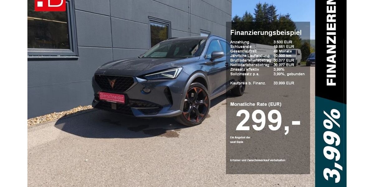 Cupra Formentor 31.803 km 33.999 &euro; Riedenburg 93339