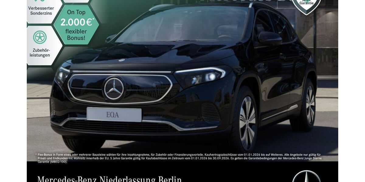 Mercedes-Benz EQA 17.192 km 31.990 &euro; Berlin 13509
