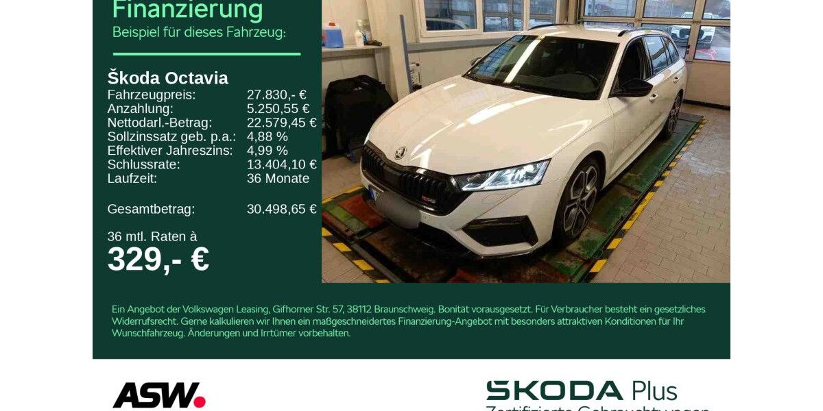 Skoda Octavia 117.000 km 27.830 &euro; Sinsheim 74889