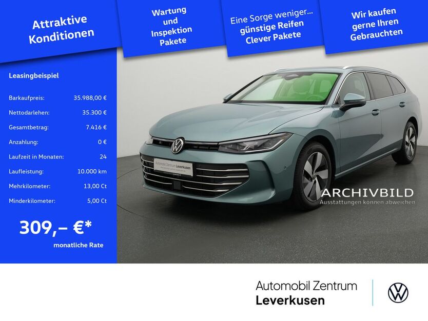 VW Passat 9.979 km 35.988 € Leverkusen 51379