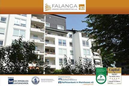 Falanga Immobilien - Vorteilhaft aufgeteilte 4-Zi. Wohnung in grüner Familienlage von Bretzenheim! 4 zimmer