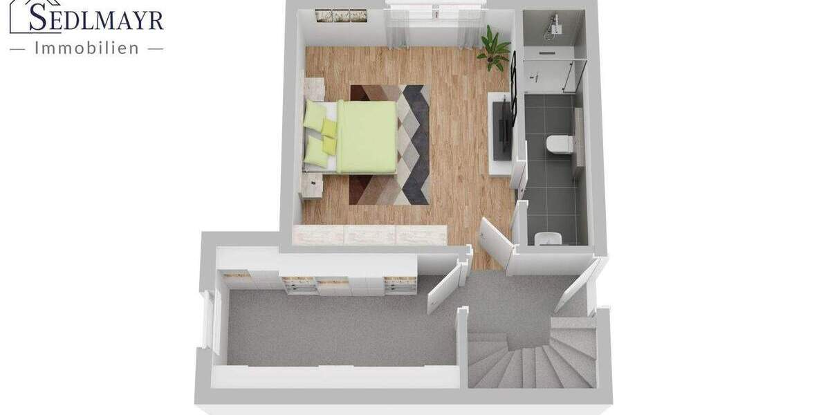 Etagenwohnung Weilheim in Oberbayern Weilheim - 2 Zimmer, 109 m&sup2;, 699.000&euro; | Angebot:25879259