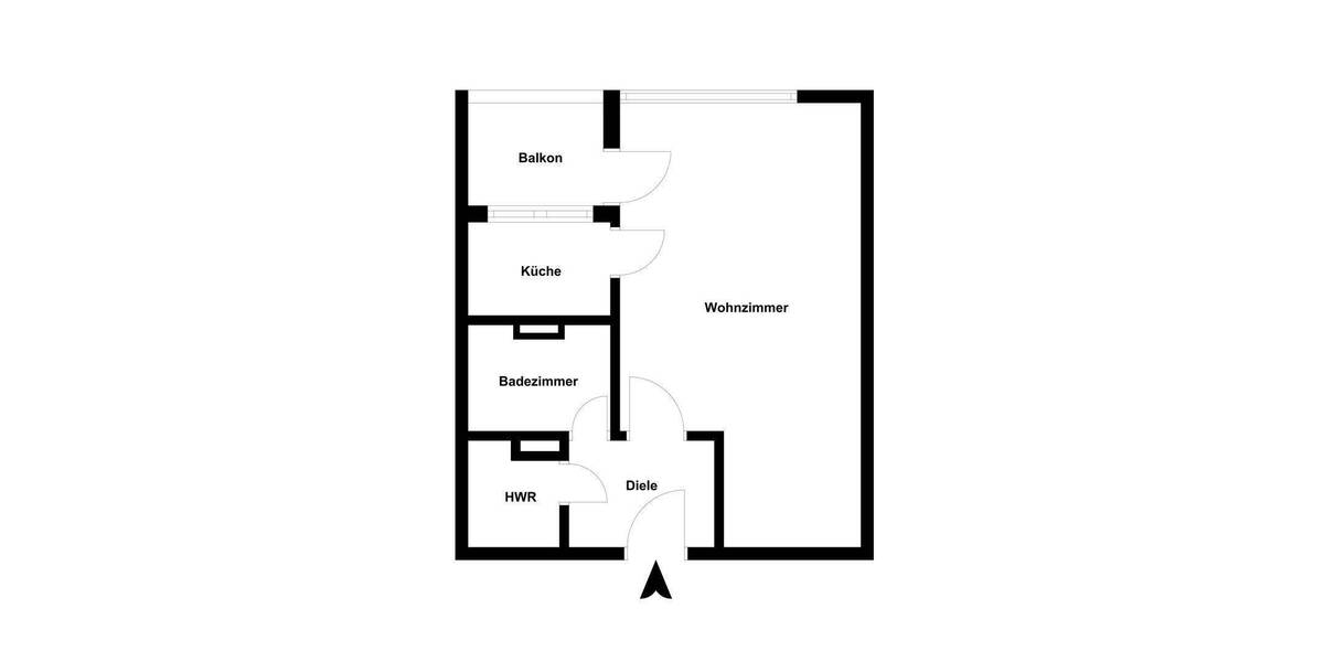 Endlich mal selbst investieren! - Faktor 18-19 Provisionsfreie, SanierteRenovierte 1-Zimmer Wohnung 1 zimmer