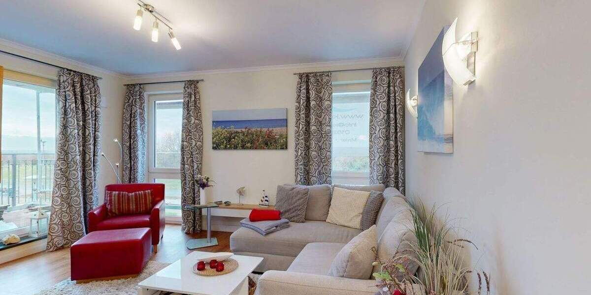 Etagenwohnung Börgerende - 2 Zimmer, 54 m&sup2;, 399.900&euro; | Angebot:25780154