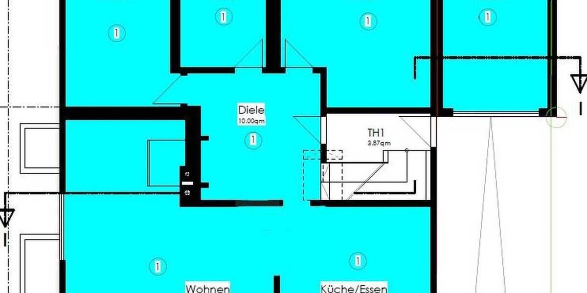 Etagenwohnung Essenbach Unterahrain - 4 Zimmer, 115 m&sup2;, 389.000&euro; | Angebot:26229017
