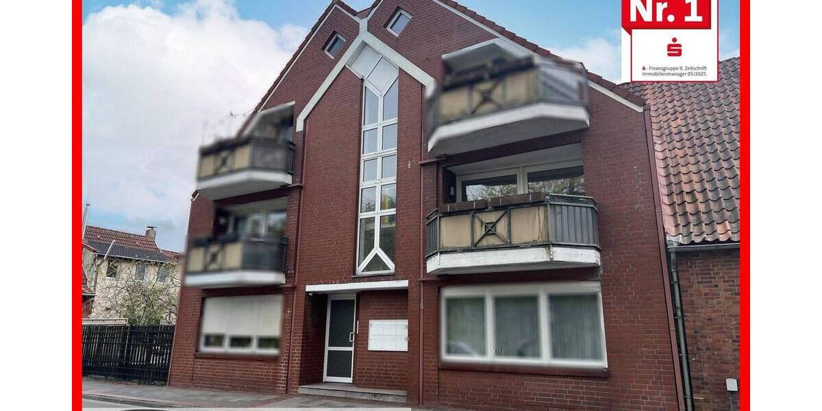 Etagenwohnung Emden Stadtzentrum - 3 Zimmer, 82 m&sup2;, 215.000&euro; | Angebot:26400909
