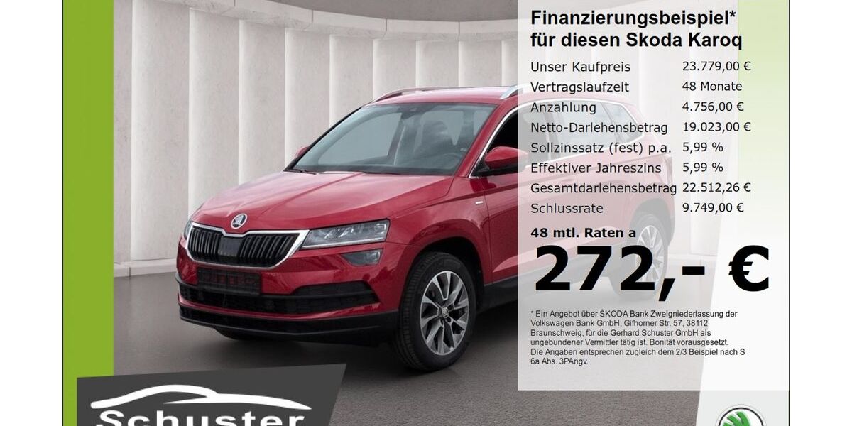Skoda Karoq 65.241 km 23.779 &euro; Ruhstorf 94099