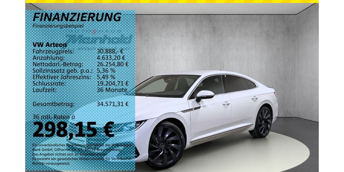 VW Arteon 63.100 km 30.888 &euro; Auerbach/Rebesgrün 08209