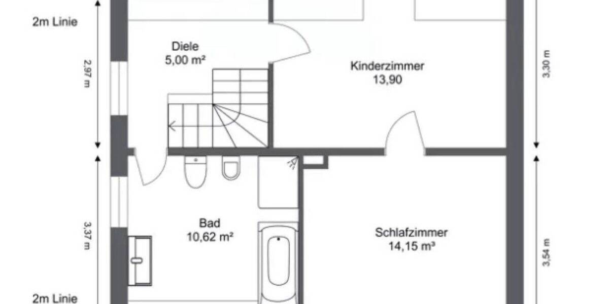 Doppelhaushälfte Remscheid Innen - 3 Zimmer, 95 m&sup2;, 277.000&euro; | Angebot:23917708