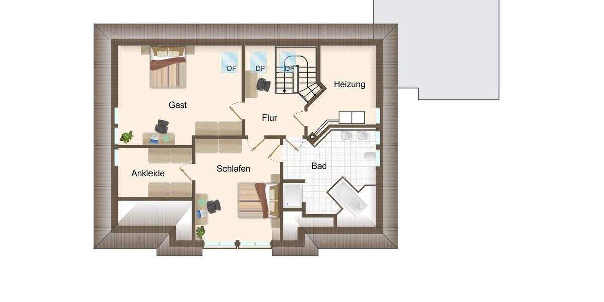 Gewerbeobjekt Holdorf - 1 Zimmer, 595.000&euro; | Angebot:25798549