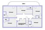 Etagenwohnung Mannheim Neckarstadt-Ost - 1 Zimmer, 25 m&sup2;, 660&euro; | Angebot:26676214