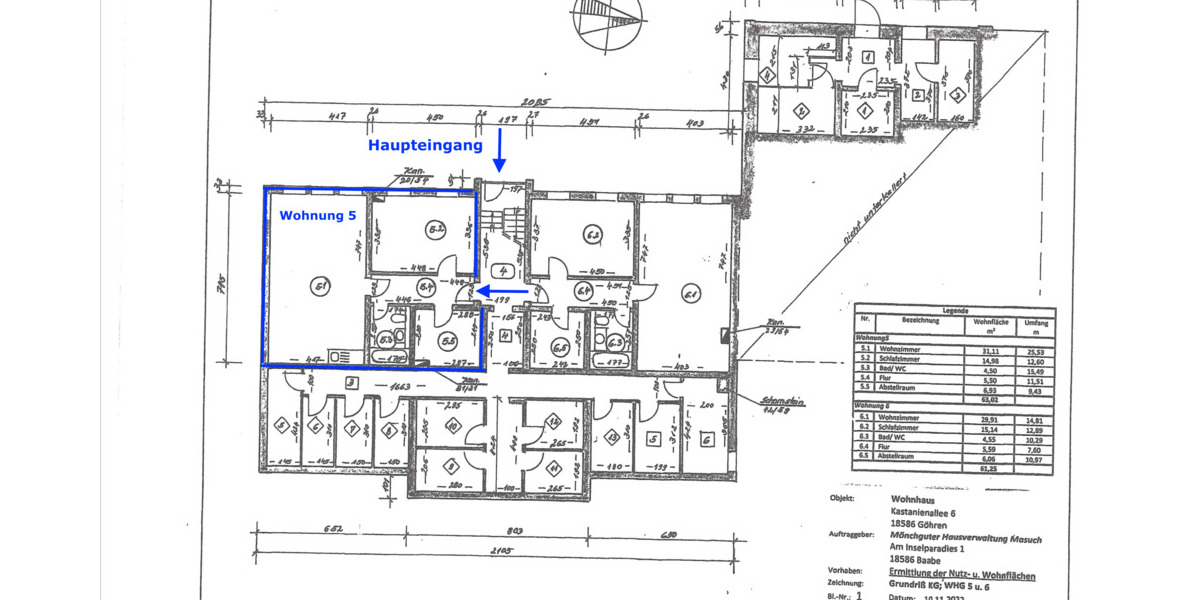 Etagenwohnung Göhren - 3 Zimmer, 63 m&sup2;, 179.000&euro; | Angebot:25985321
