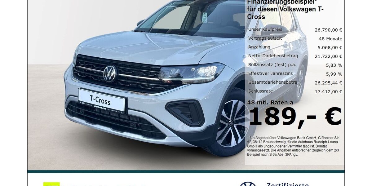 VW T-Cross 6.000 km 26.790 &euro; Leuna 06237