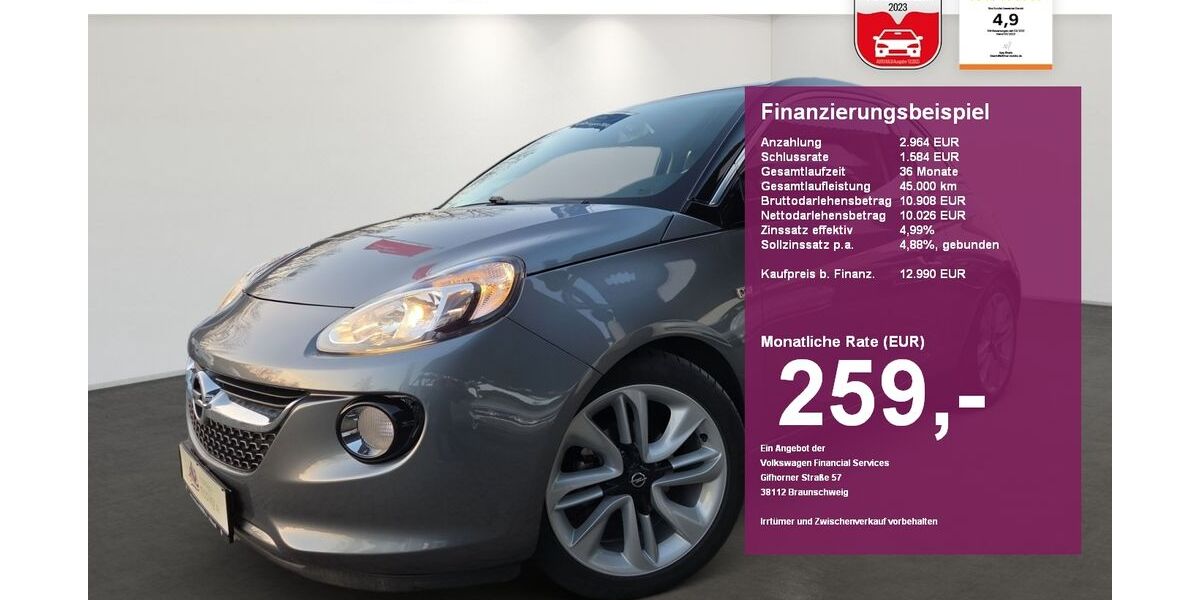 Opel Adam 10.900 km 12.990 &euro; Albbruck 79774