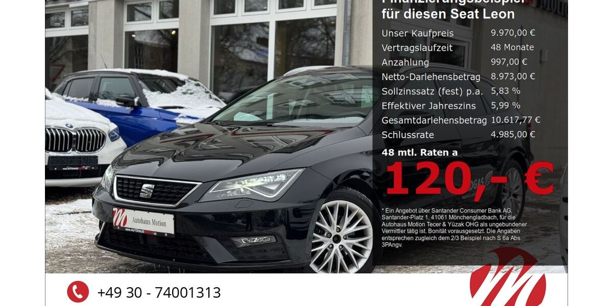 Seat Leon 152.000 km 9.970 &euro; Berlin 12305